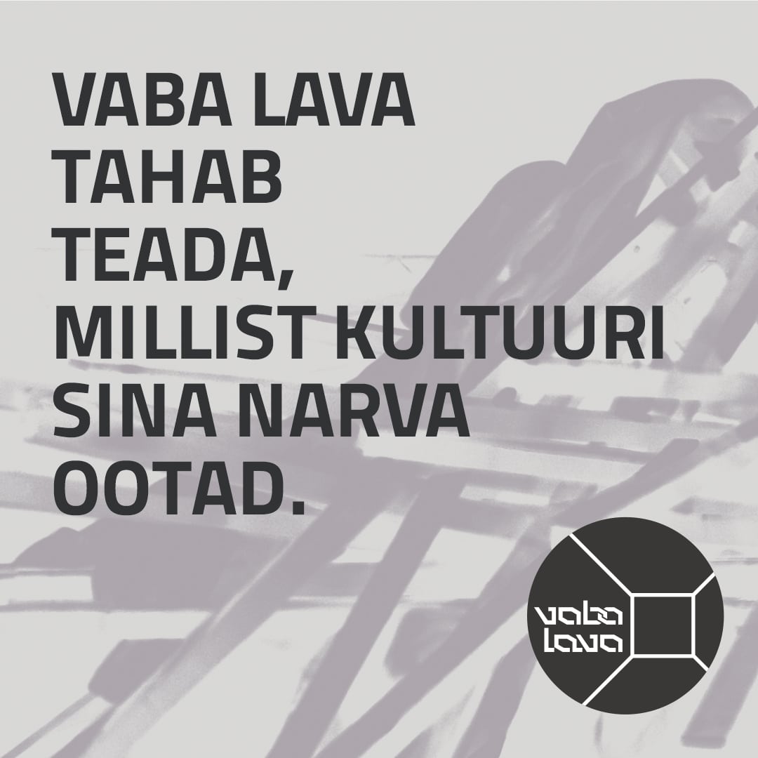 Hallil taustal on tumedate trükitähtedega kirjas 